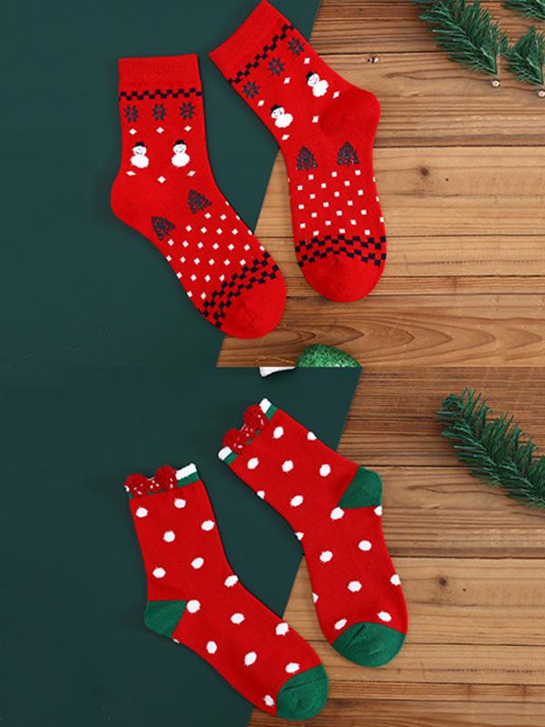 Christmas Elements Warm Thickening Socks