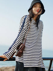 Striped Long-Sleeved T-Shirt