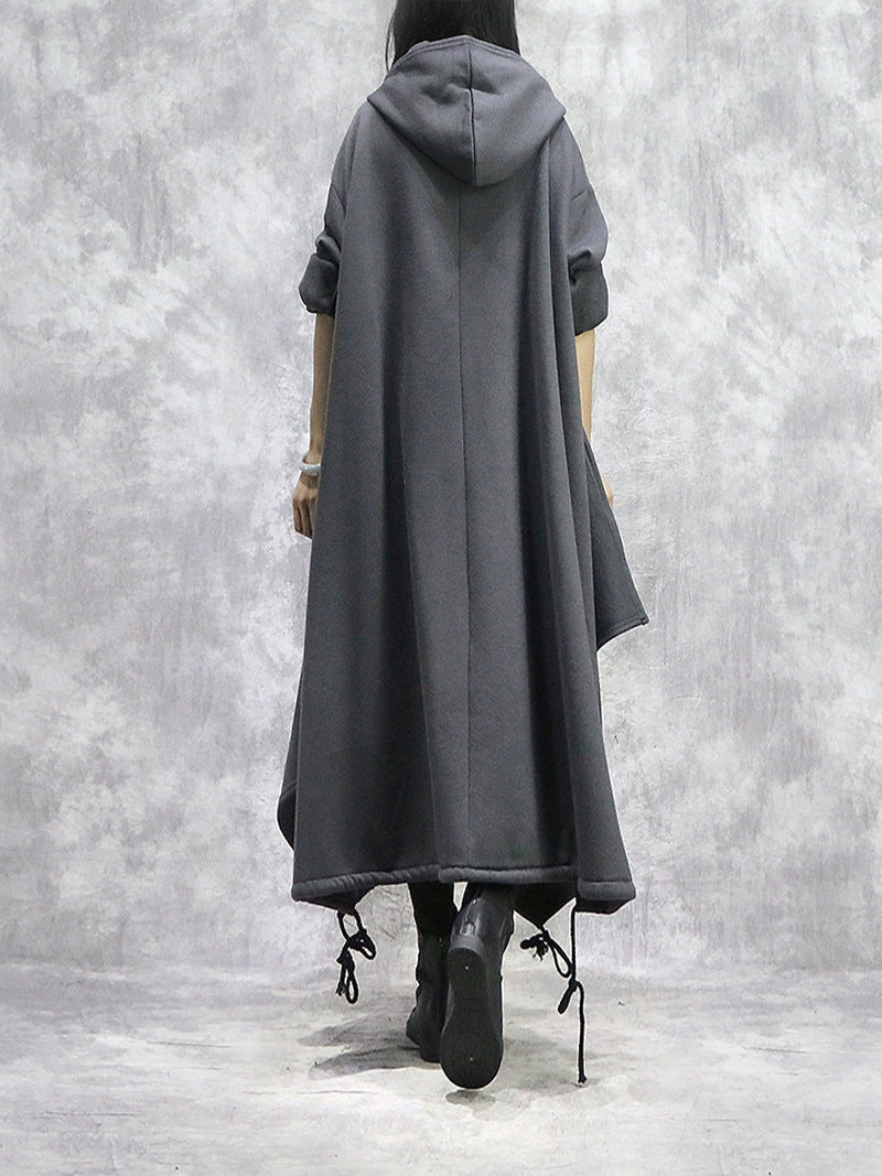 Casual Fashion Irregular Solid Color Dress
