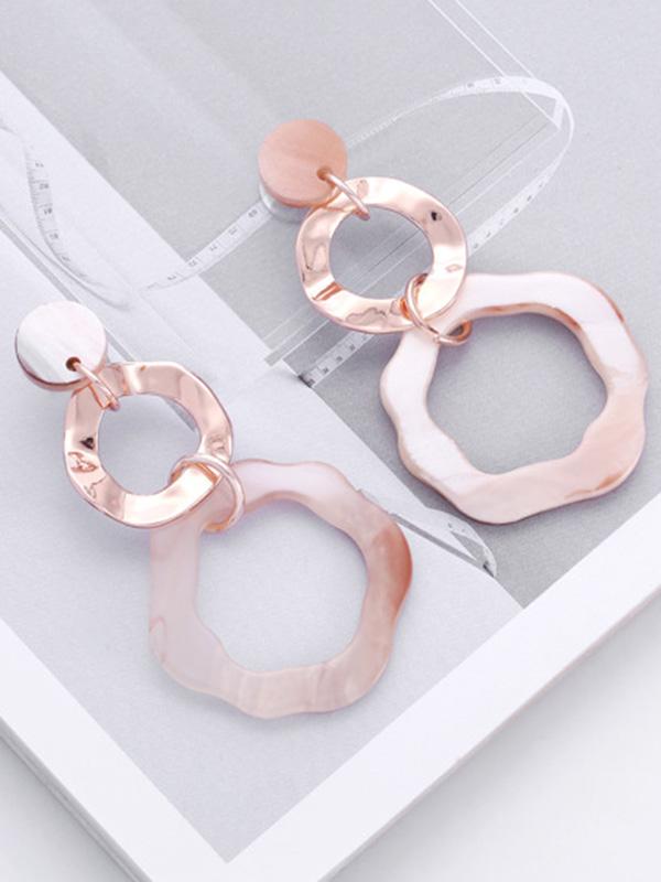 Fashion Ring Big Earrings