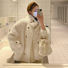 Casual Loose Double-Breasted Coat
