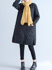 Original Solid Warm Outerwear&Coats