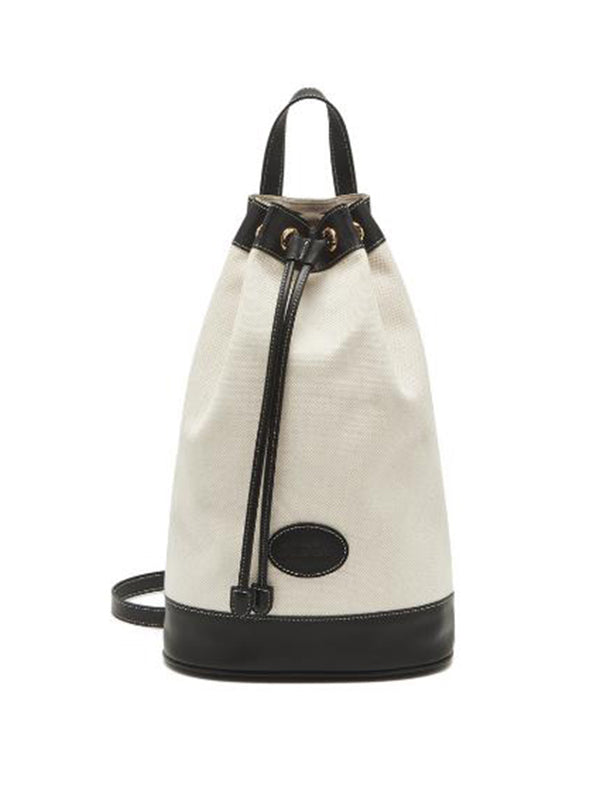 Original Solid Drawstring Bucket Bag