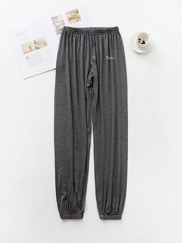 Comfortable Solid Pajama Pants