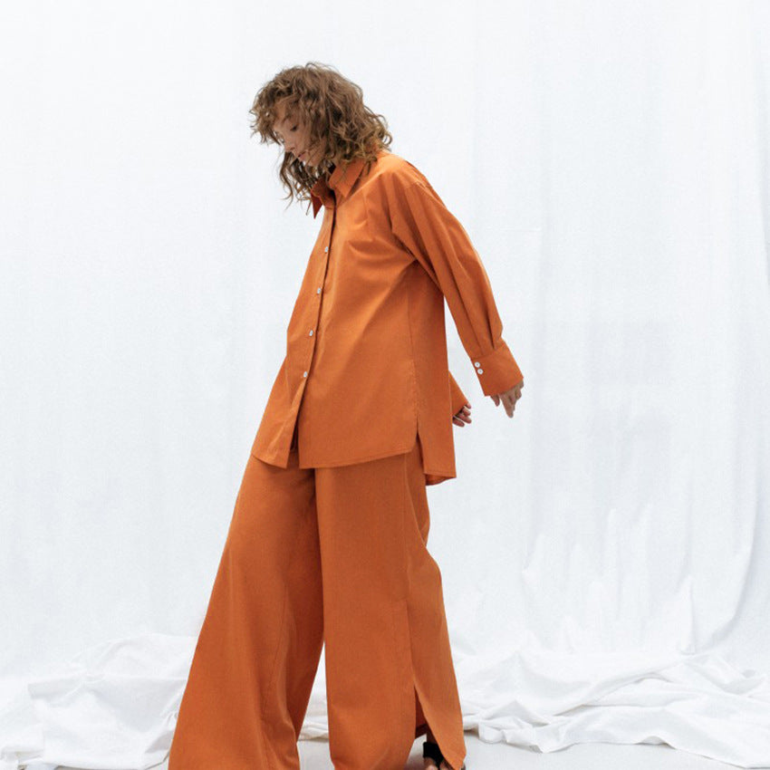 Casual  Lapel Collar Long Sleeve Suit