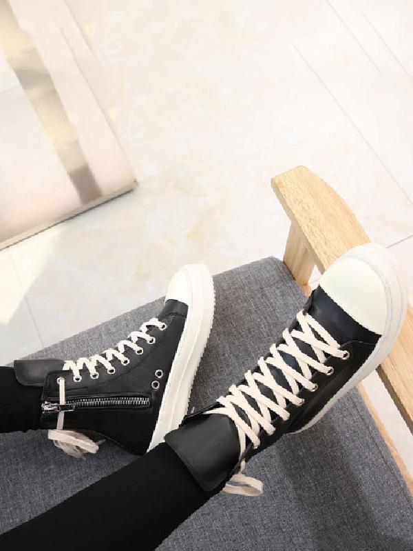 PU Hight Cut Casual Shoes