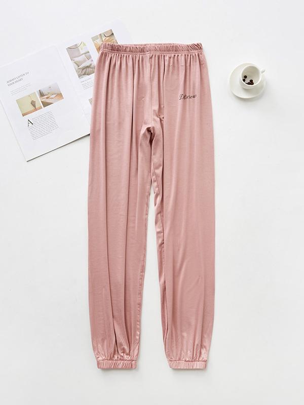 Comfortable Solid Pajama Pants