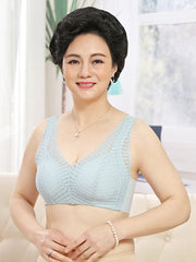 Lace Comfortable Tank Top Type Thin Section Without Steel Ring Underwear Bra