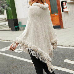 Casual Fashion Solid Color Cape