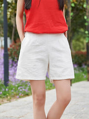 Original Solid Straight Leg Shorts