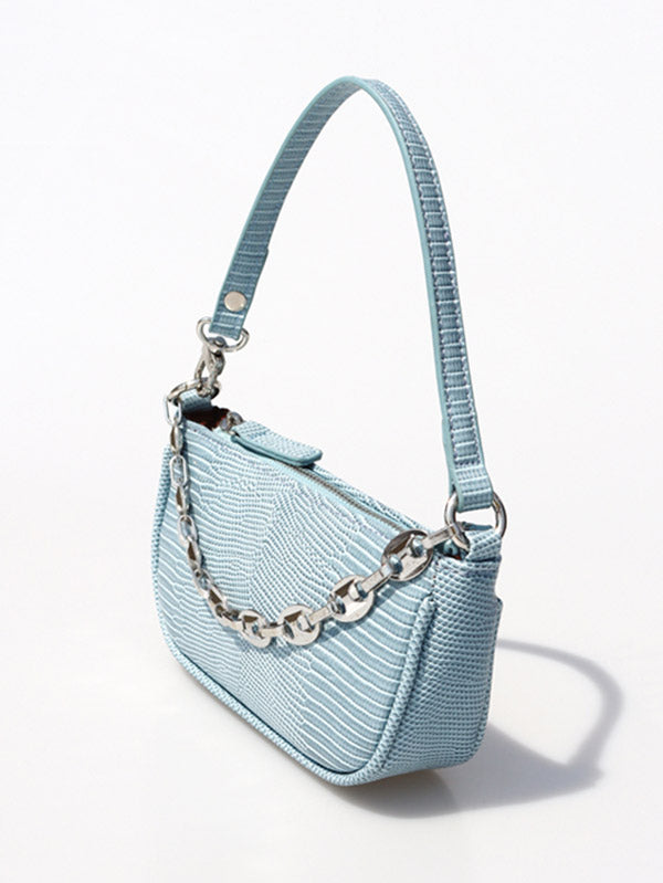 Casual Solid Chain Simpel Shoulder Bag