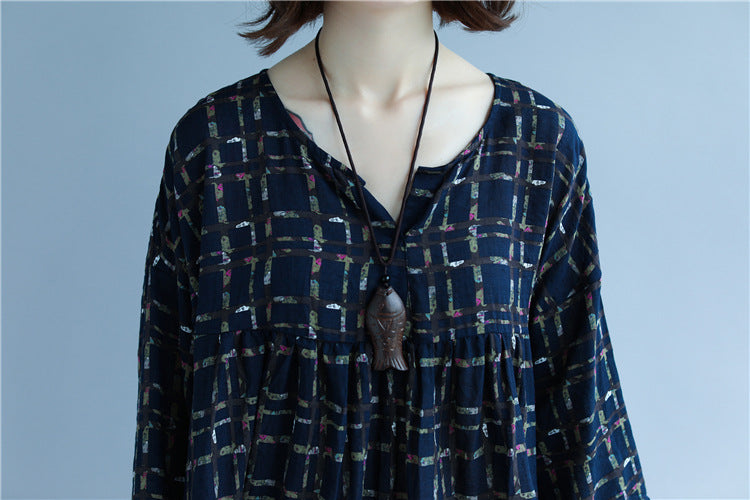 Round Neck Loose Short-Sleeved T-Shirt Tops