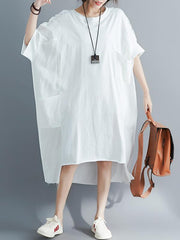 Super Loose Irregular Long Dress