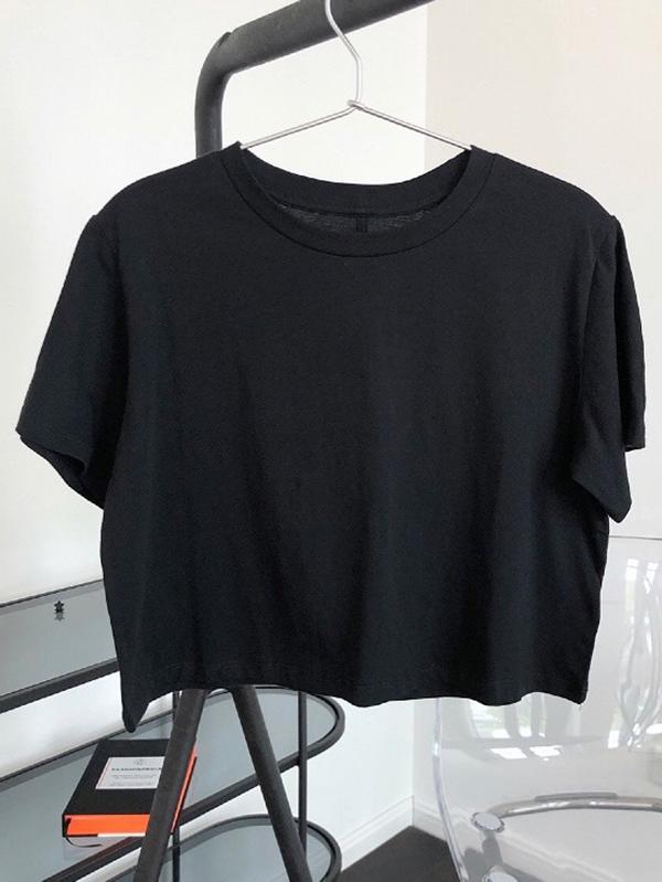 Loose Chic Solid Simple Comfortable Short T-Shirts
