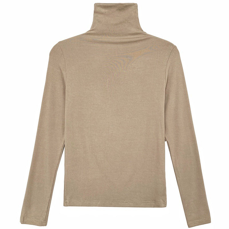 Casual Comfortable Turtleneck T-Shirt