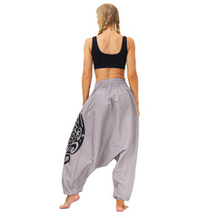 Totem Digital Print Loose Yoga Pants