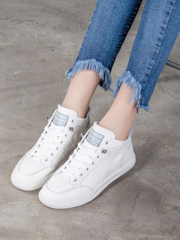 Casual Elasticity Flat Shoes