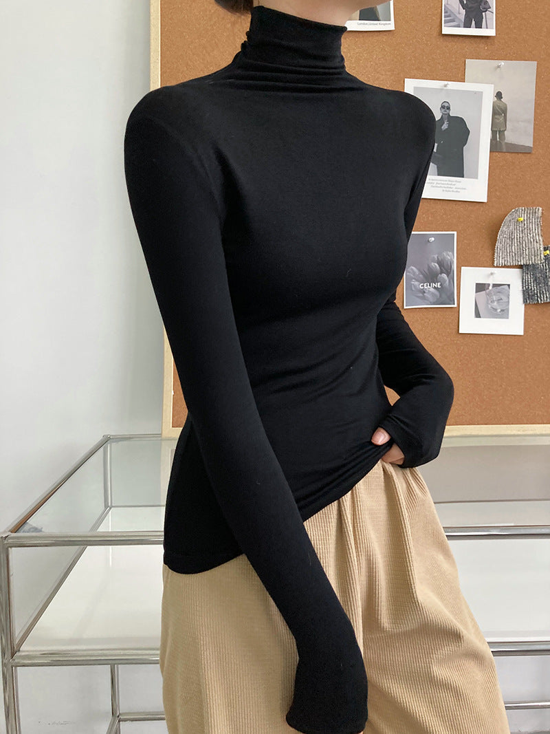 Casual Comfortable Turtleneck T-Shirt