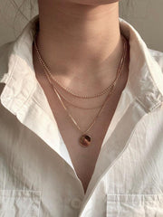 Original Multi Layer Wafer Necklace