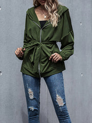 Women Loose Slim Fit Casual Sports Jacket