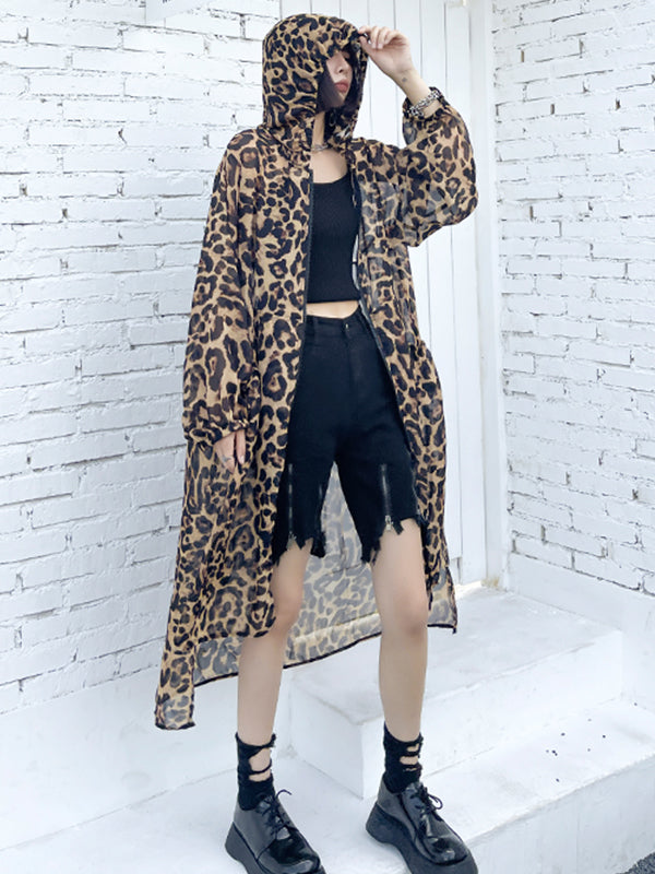 Lightweight Irregular Hooded Loose Casual Shirt