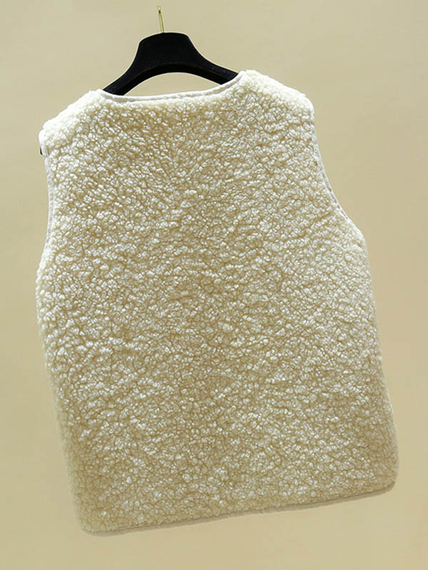 Roomy Warm Lambswool Vest