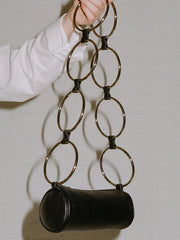 Retro Design Metal Ring Bags