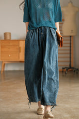 Retro Denim Loose Casual Jean Pants