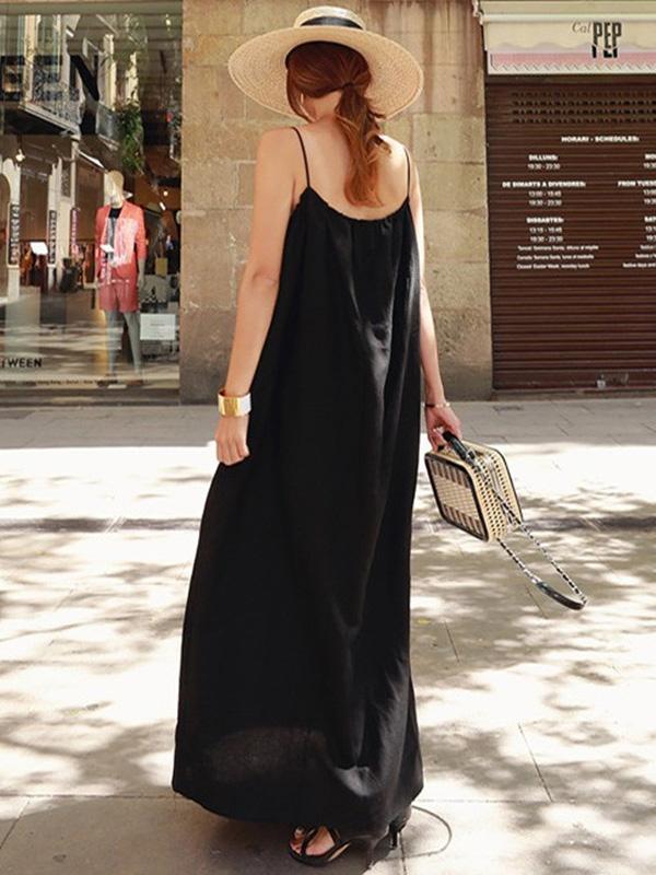 Loose Comfortable Long Slip Dress
