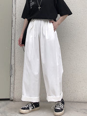 Roomy Wide-Leg Comfortable Pants