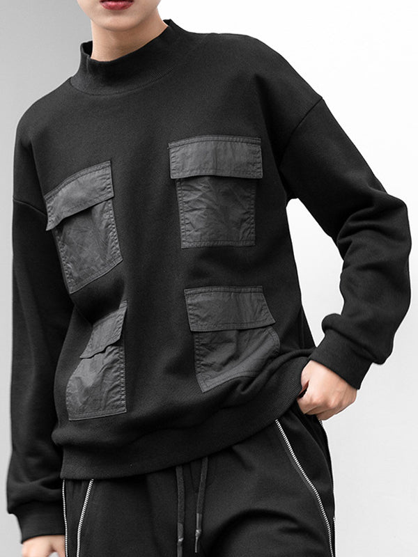 Women Round Neck Pullover Sweatshirt