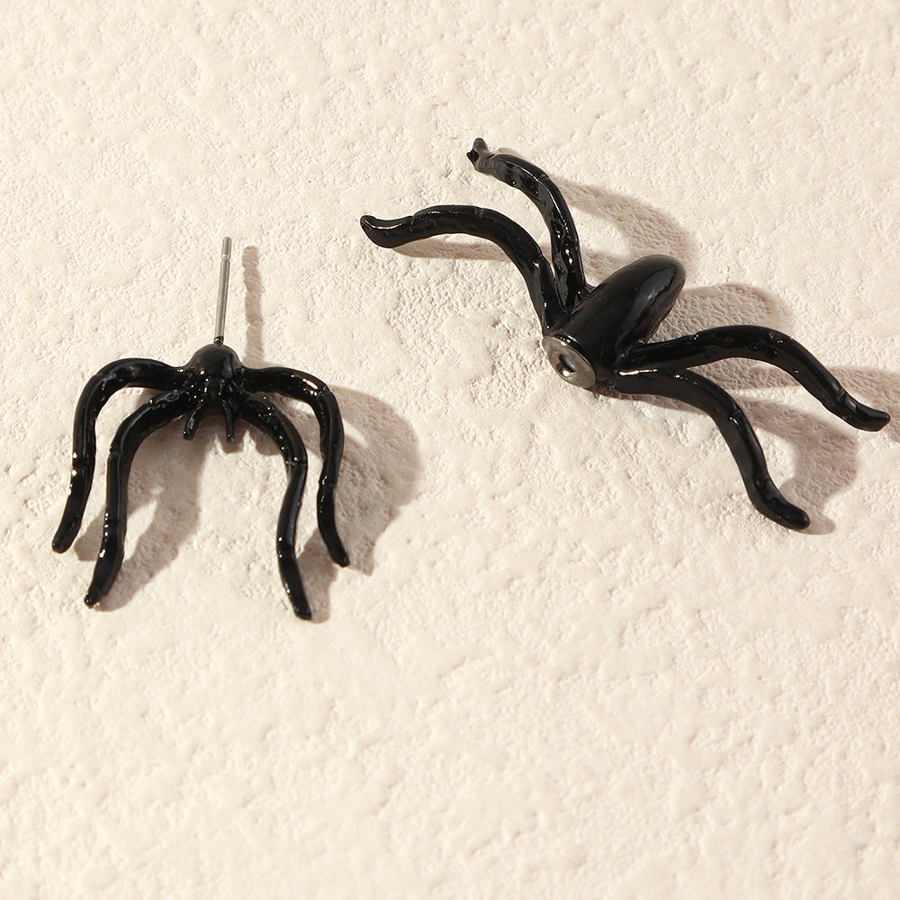 Alternative Exaggerated Spider Earrings