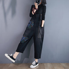 Women Printed Straight Strap Jeans