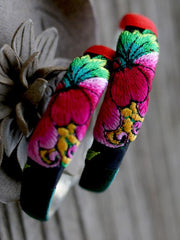 Ethnic Style Hand Embroidery Bracelet