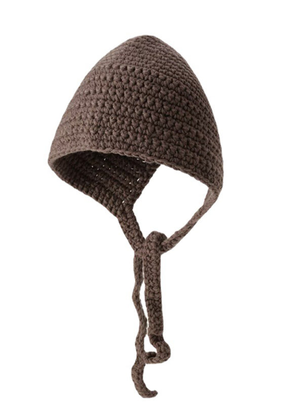 Retro Warm Ear Protection Versatile Knit Hat