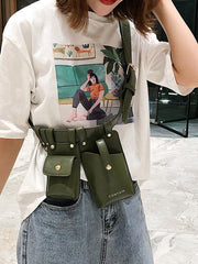 Trendy Belt Two Bags