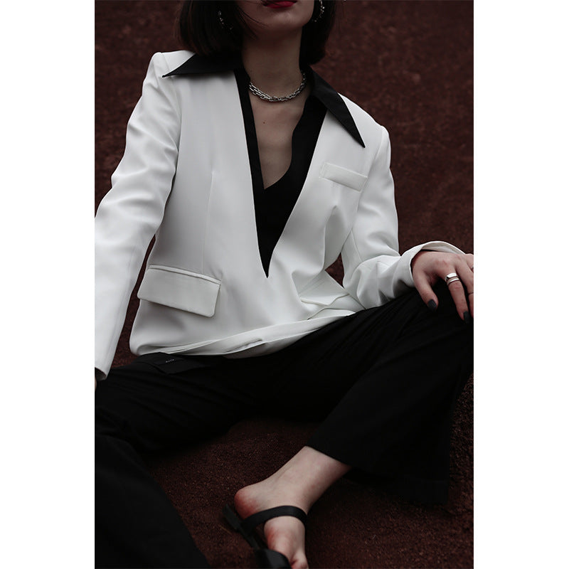 Women Loose Casual Pullover Solid Color  Coat