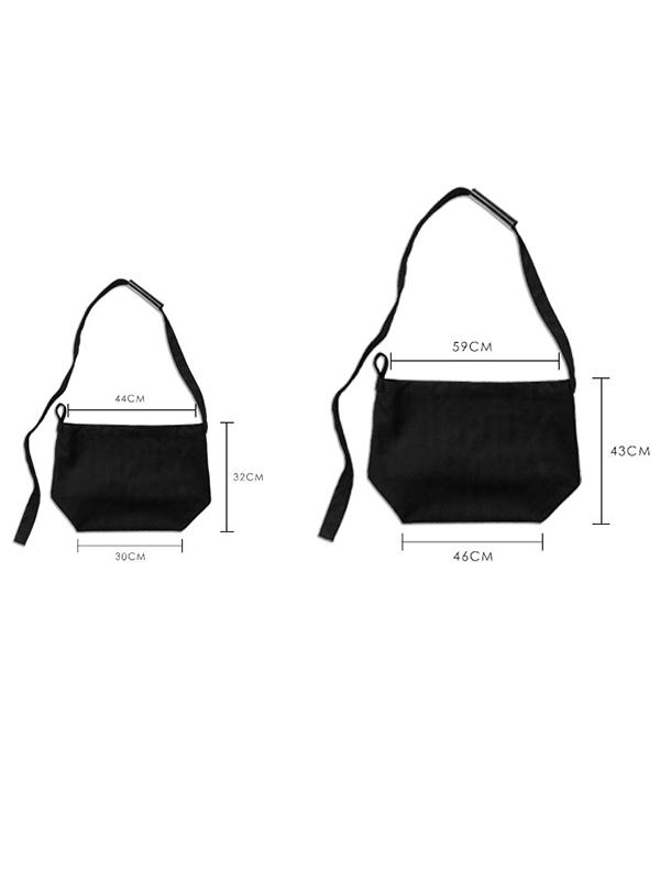 Original Simple Solide One-shoulder Crossbody Bag