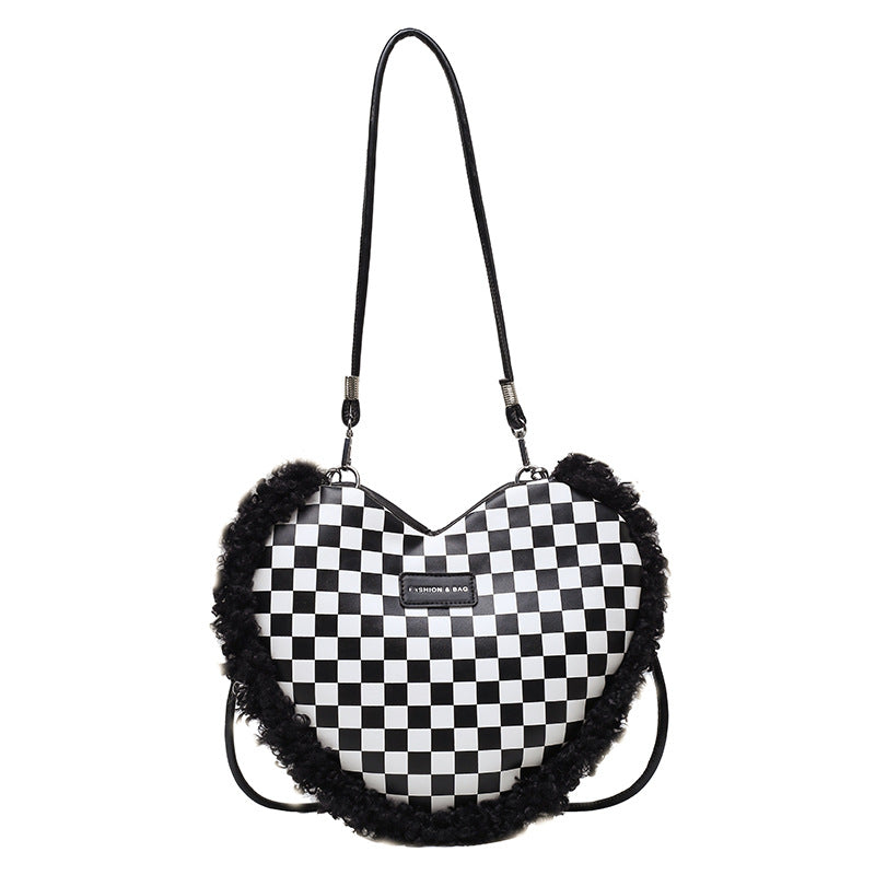 Casual Fashion Heart-Shaped Shoulder Bag