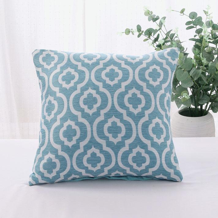 Multicolor Geometric Print Pillowcase