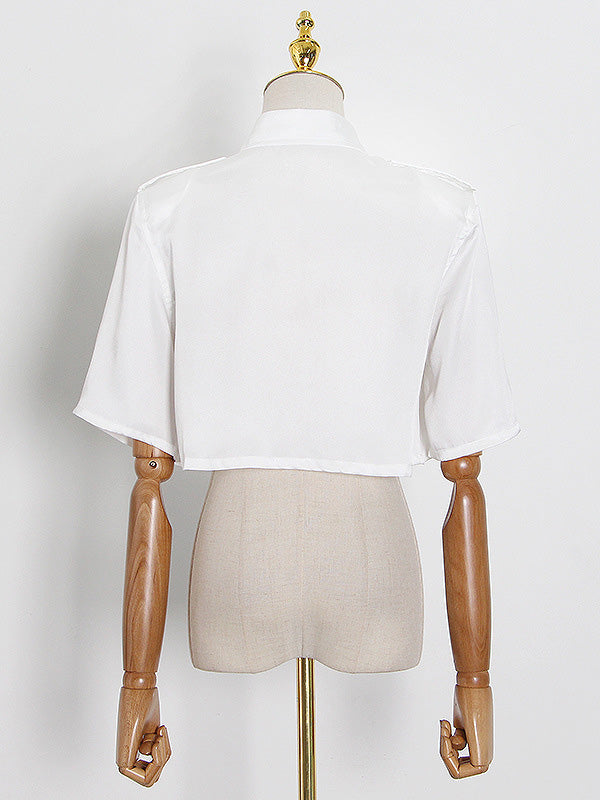 Original Lapel Shirt Blouse Tops