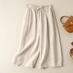 Loose And Versatile Casual High-Waisted Wide-Leg Pants