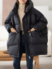 Casual Hooded Loose Down Coat