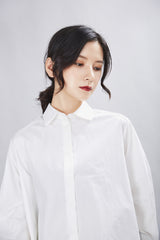 Irregular Loose Long Sleeve Shirt