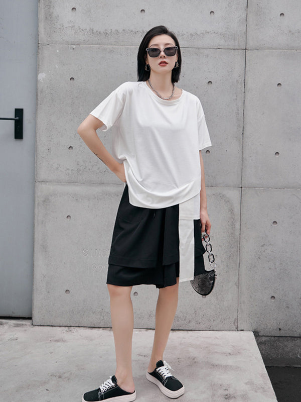 Loose Personality Irregular Casual T-Shirt