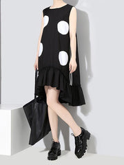 Original Polka-Dot Sleeveless Dress