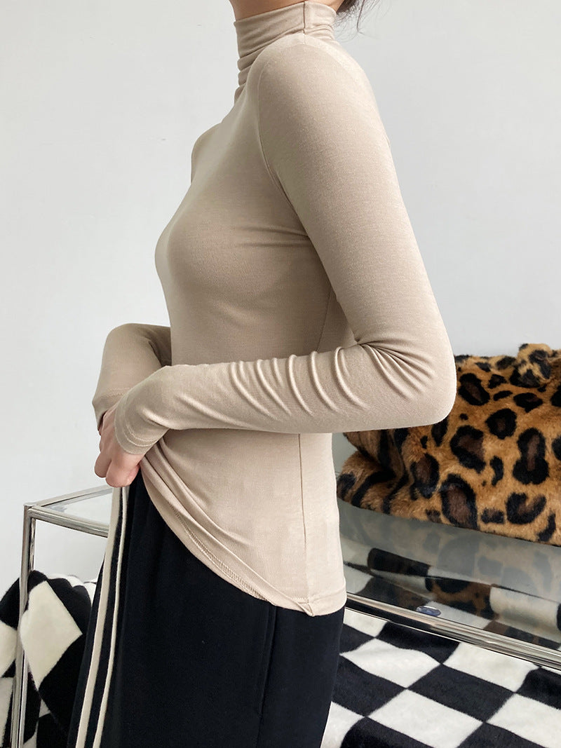 Casual Comfortable Turtleneck T-Shirt