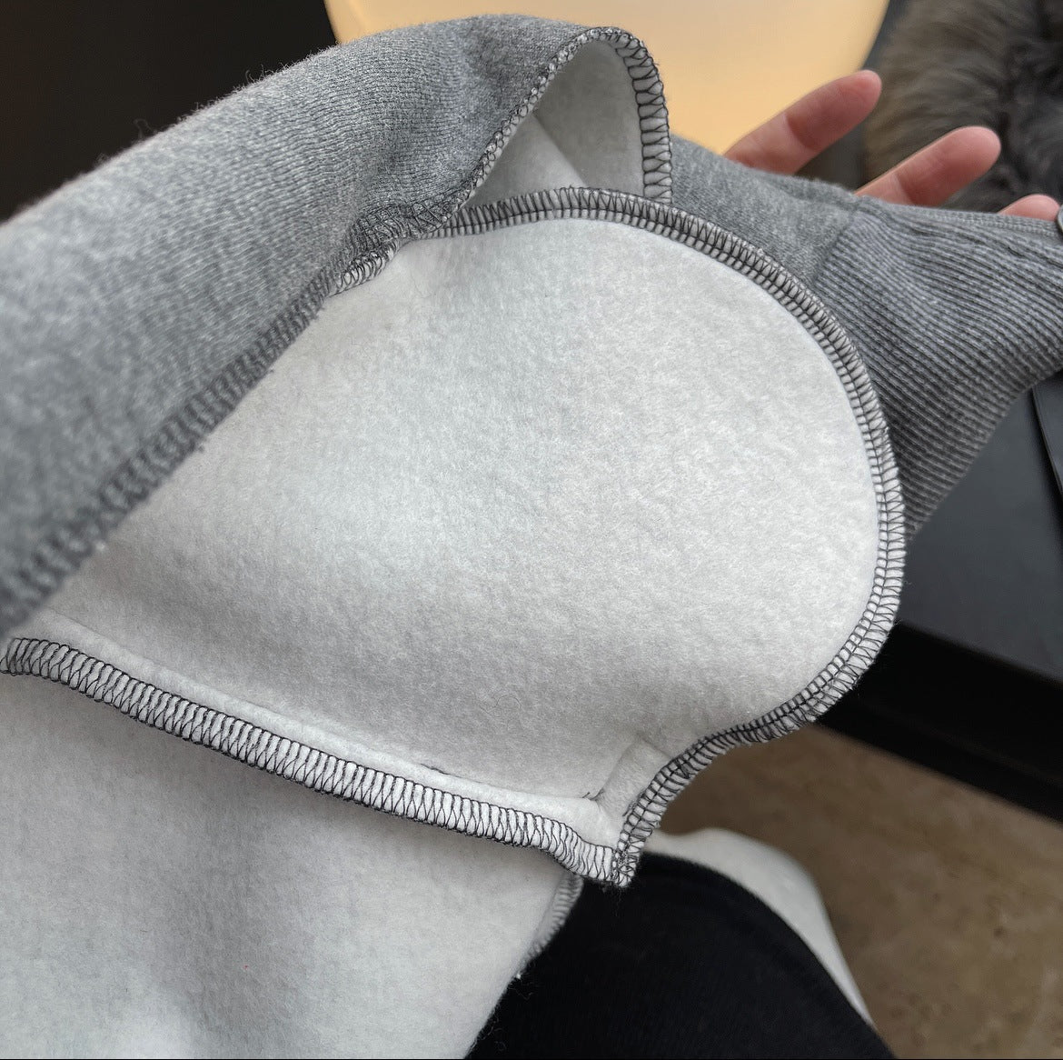 Casual Thicken Solid Color Zipper Sport Outwear
