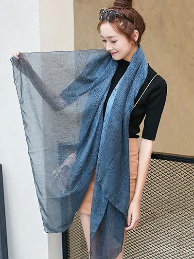 Comfortable Cotton Split-joint Scarf