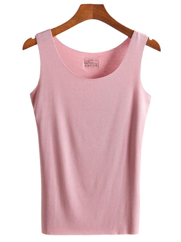 Comfortable Solid Color Sleeveless Vest